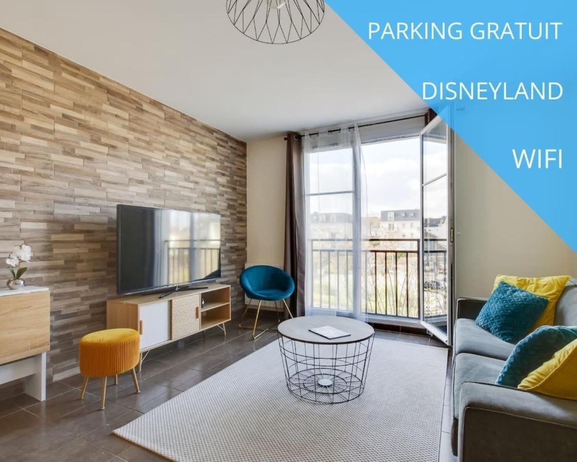 Appart Cosy Quartier Calme Hyper Centre Parking Apartamento Magny-le-Hongre Exterior foto